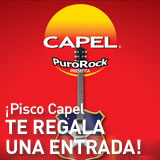 pisco capel entrada cumbre rock chileno 2x1 gratis